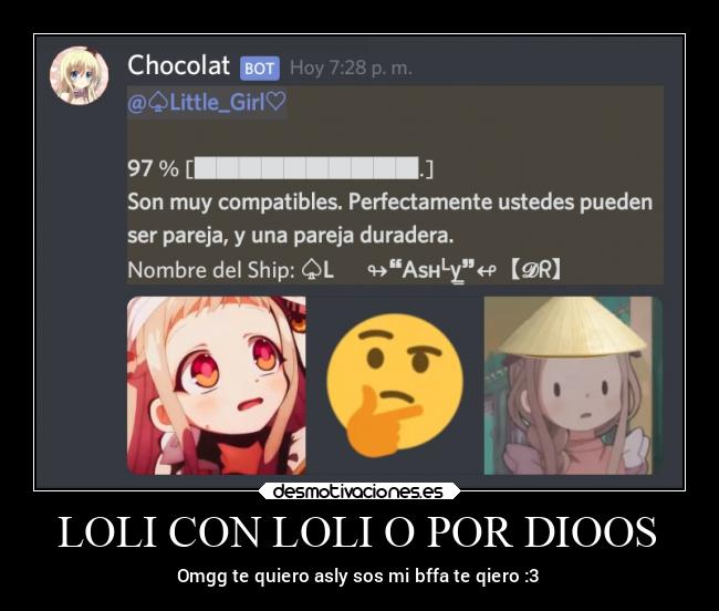 LOLI CON LOLI O POR DIOOS - 