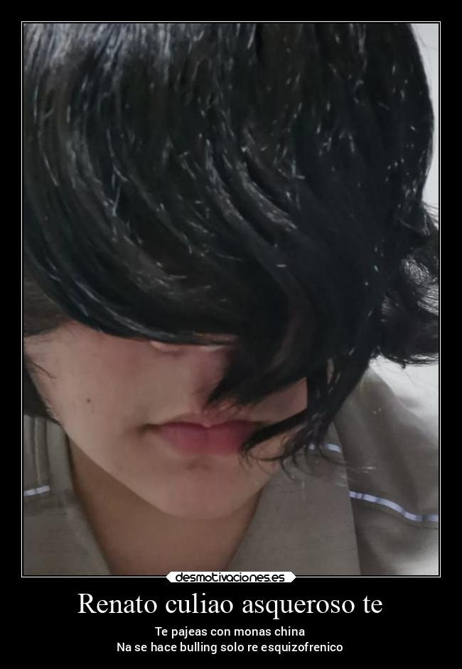 Renato culiao asqueroso te -