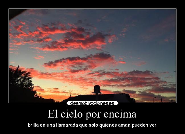 El cielo por encima -