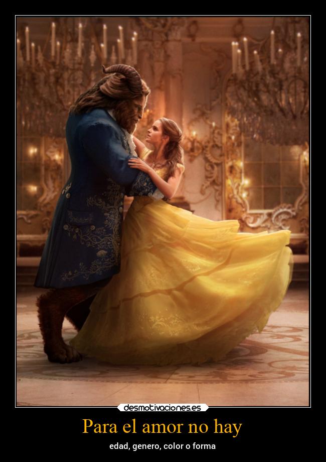 Para el amor no hay - edad, genero, color o forma