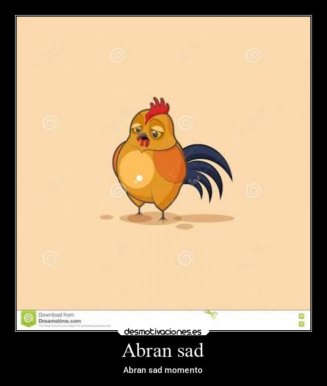 Abran sad - 