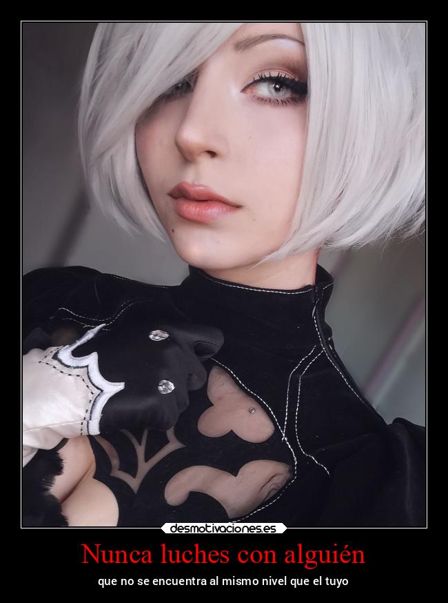 Nunca luches con alguién - 