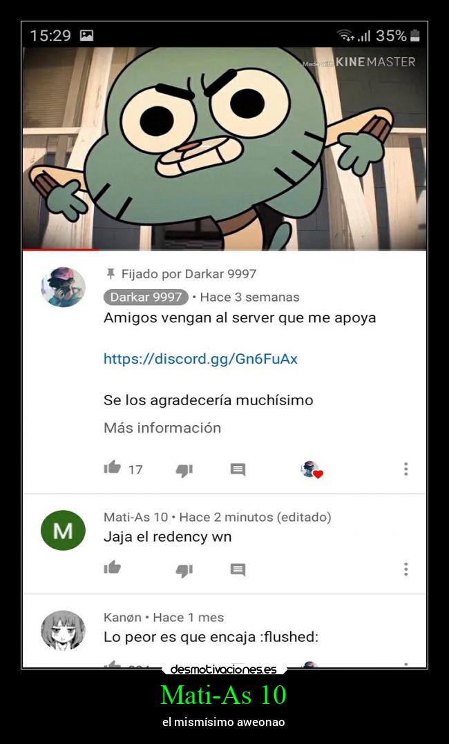 Mati-As 10 - el mismísimo aweonao