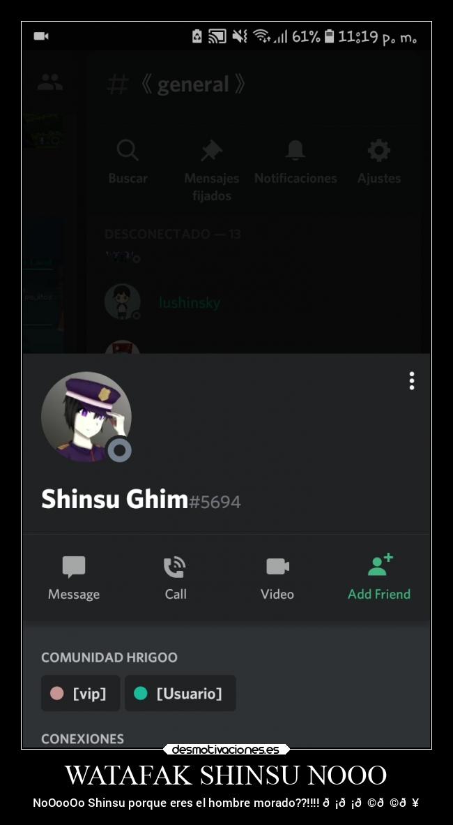 WATAFAK SHINSU NOOO - NoOooOo Shinsu porque eres el hombre morado??!!!! 😡😡😩😩😥