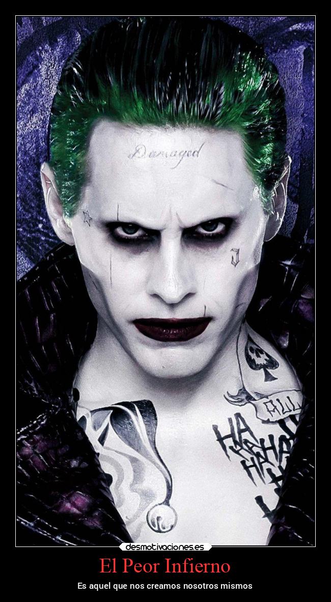 El Peor Infierno - Es aquel que nos creamos nosotros mismos