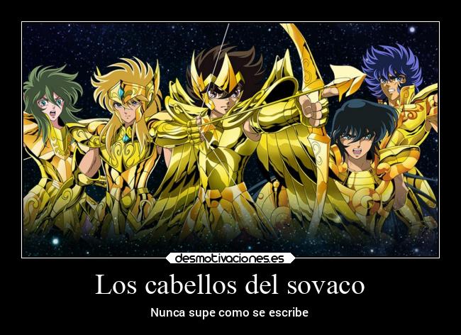 Los cabellos del sovaco -