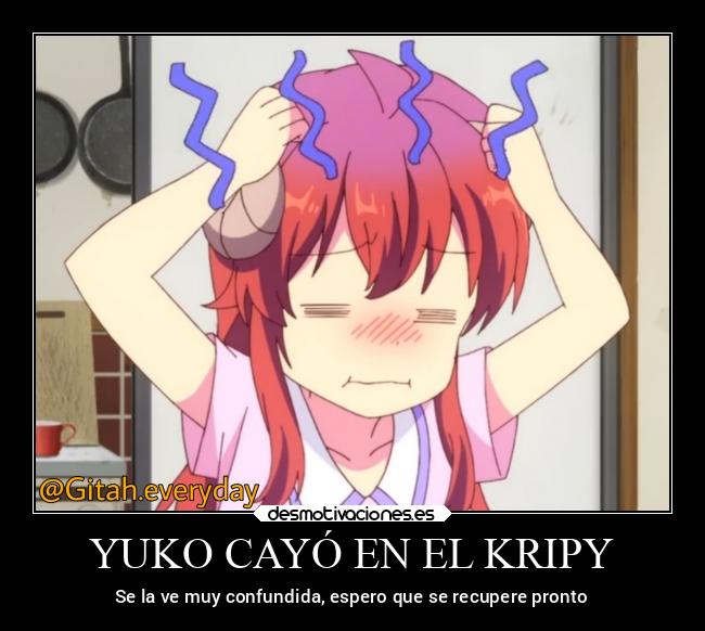 YUKO CAYÓ EN EL KRIPY - Se la ve muy confundida, espero que se recupere pronto
