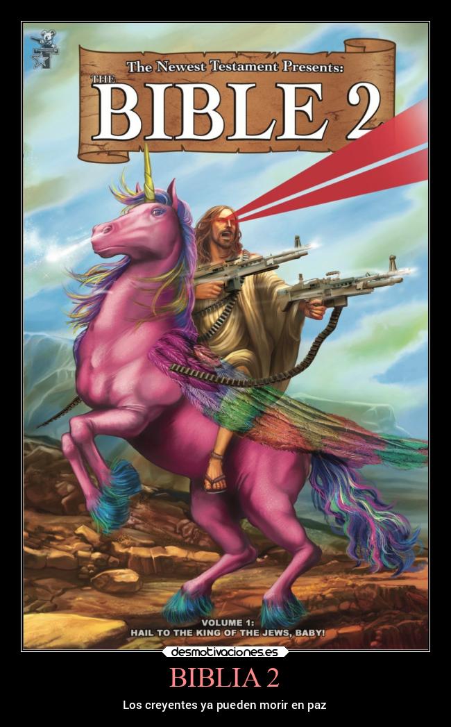 BIBLIA 2 - Los creyentes ya pueden morir en paz