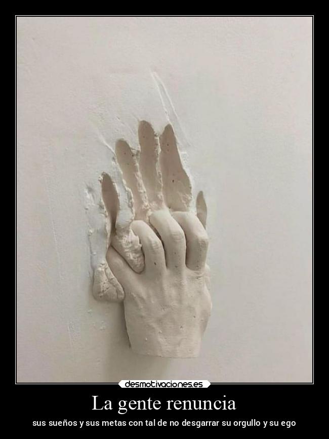 La gente renuncia - 