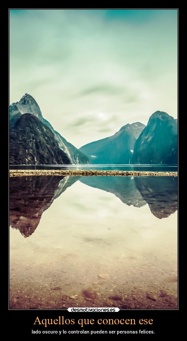 Aquellos que conocen ese -