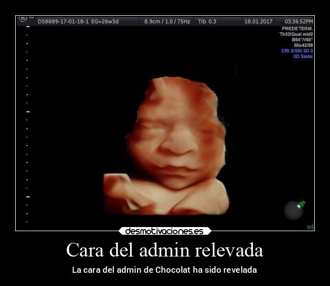 Cara del admin relevada - 