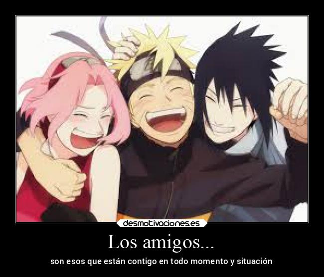 carteles amigos anime desmotivaciones