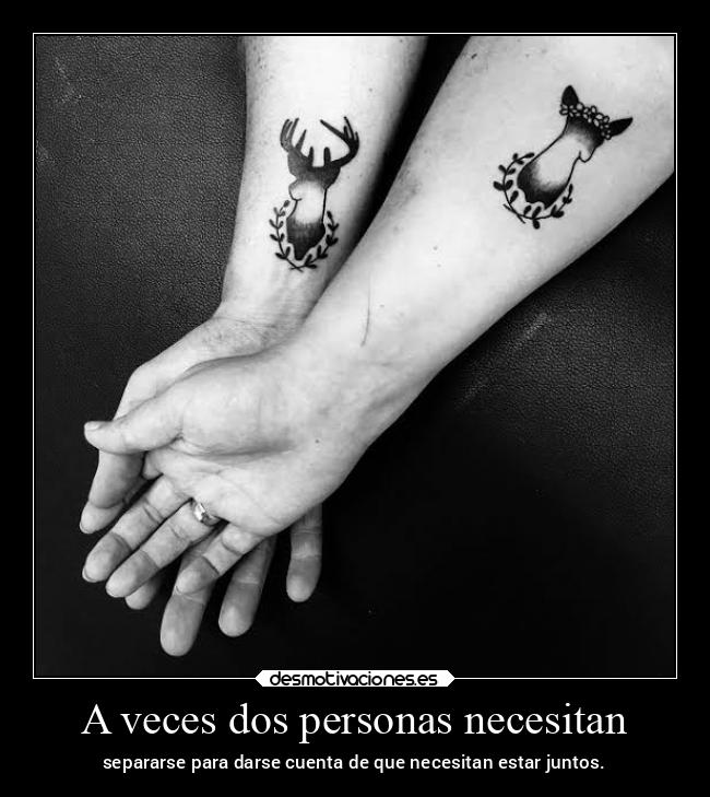 A veces dos personas necesitan - 