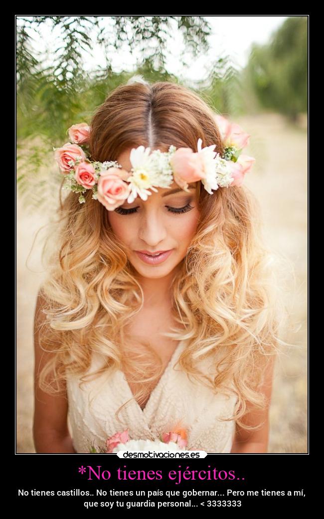 *No tienes ejércitos.. - 