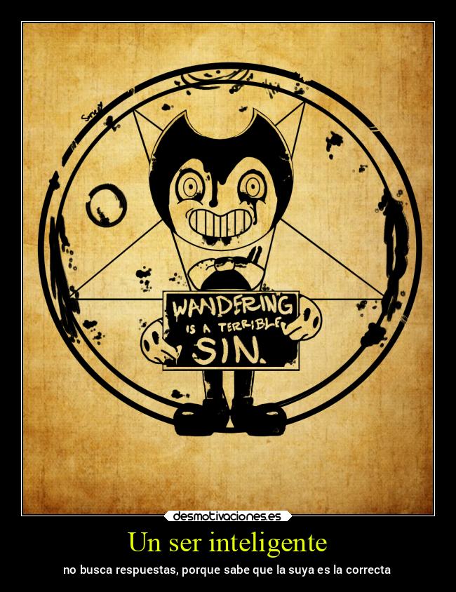 carteles anime enemigo distancia dios lorddesamororiginal bendyandtheinkmachine desmotivaciones