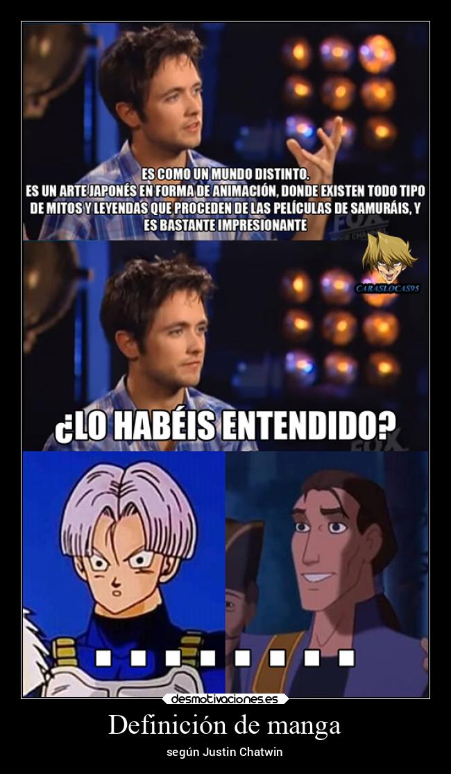 Definición de manga - 