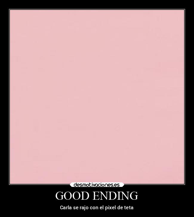 GOOD ENDING -