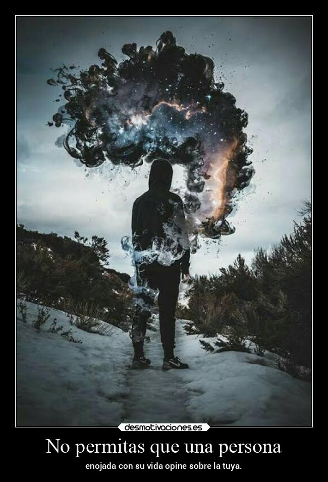 No permitas que una persona - 