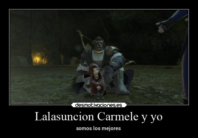 Lalasuncion Carmele y yo - somos los mejores
