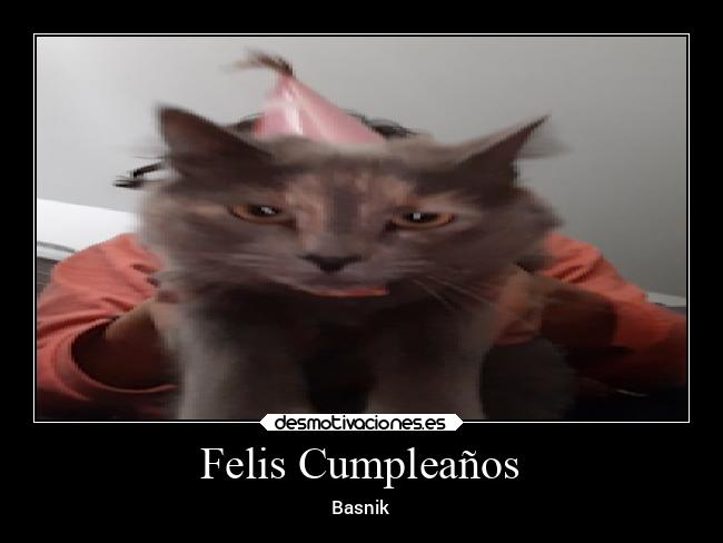 Felis Cumpleaños - Basnik