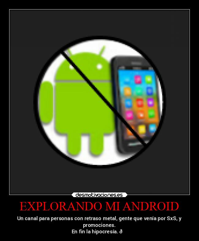 carteles chiste android desmotivaciones