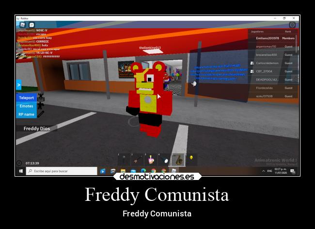 Freddy Comunista -