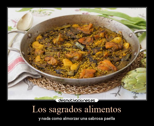 carteles comida desmotivaciones