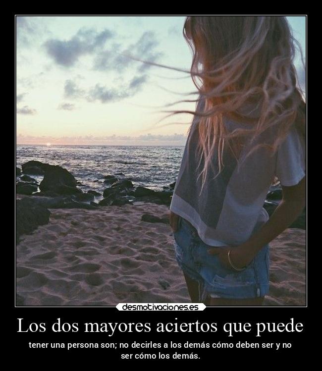 Los dos mayores aciertos que puede - 