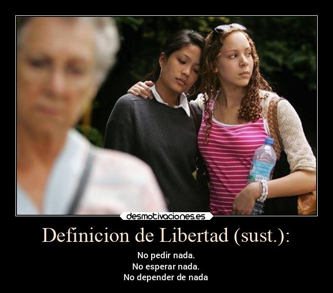carteles libertad libertad desmotivaciones