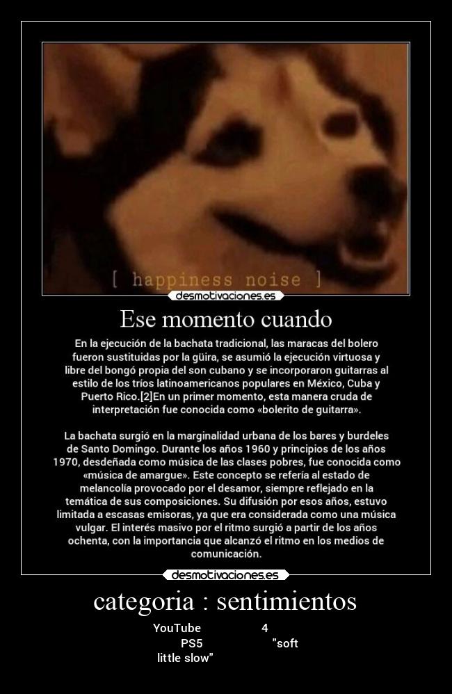 categoria : sentimientos - YouTube متوسط ​​إذا وصلنا إلى 4 إعجابات ،
فأنا أعطي PS5 متكسراًمثل إذا كنت تحب soft
little slow لا يعجبك إذا كنت تحب أرنبًا
سيئًا ، فأنا مستخدم