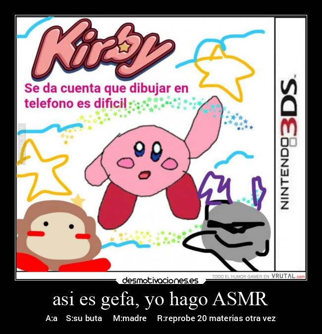 asi es gefa, yo hago ASMR - 