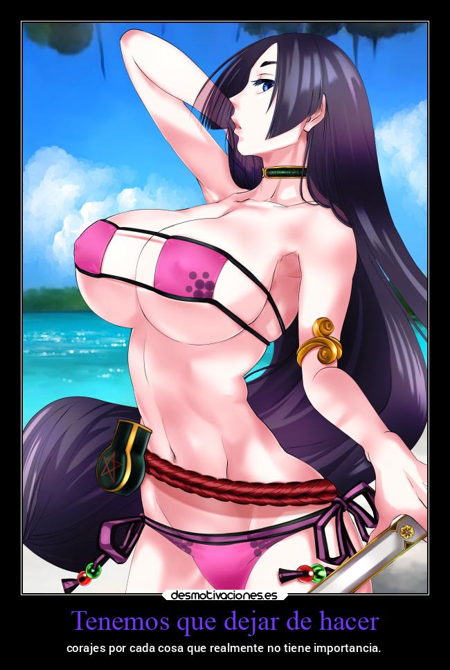 Tenemos que dejar de hacer - corajes por cada cosa que realmente no tiene importancia.