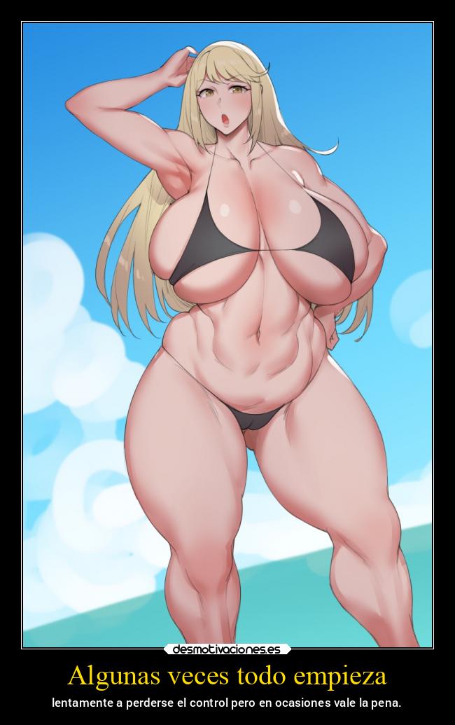 Algunas veces todo empieza - lentamente a perderse el control pero en ocasiones vale la pena.