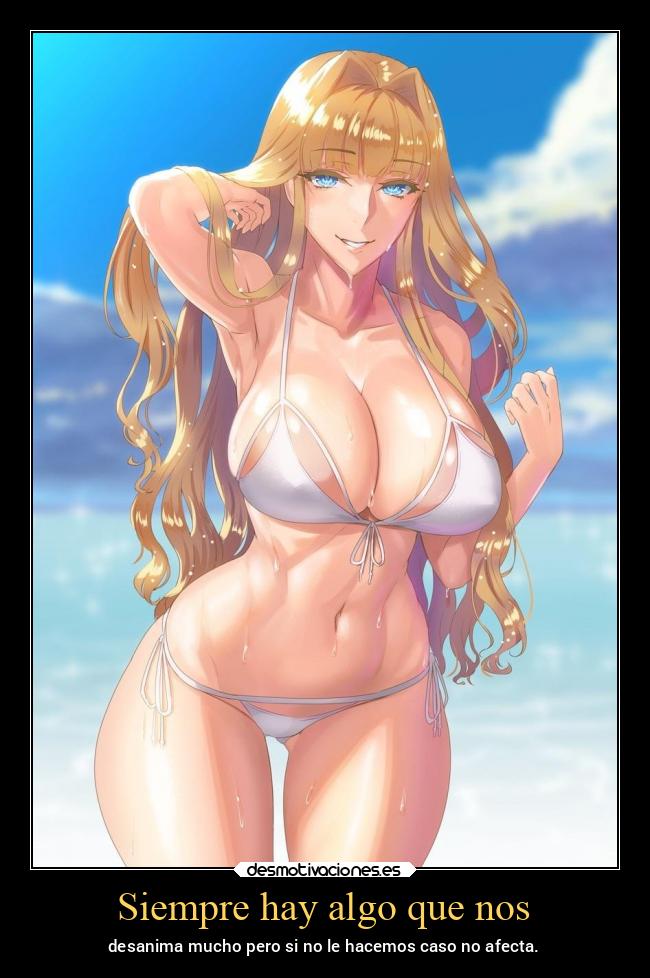 Siempre hay algo que nos - desanima mucho pero si no le hacemos caso no afecta.