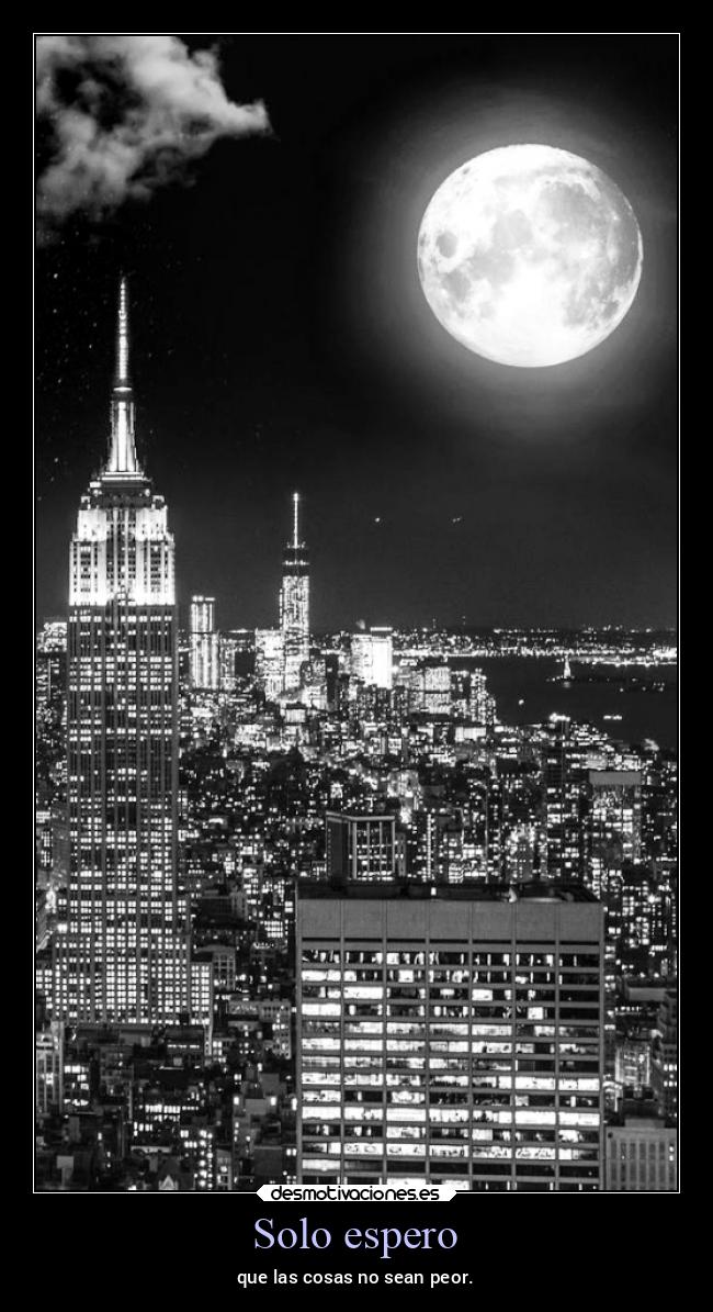 Solo espero -