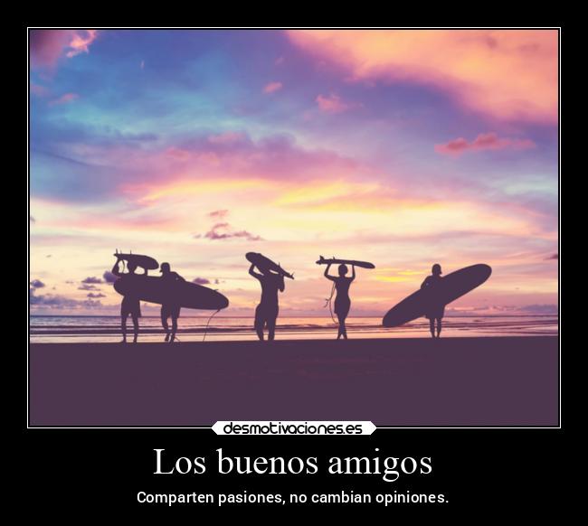 Los buenos amigos - 