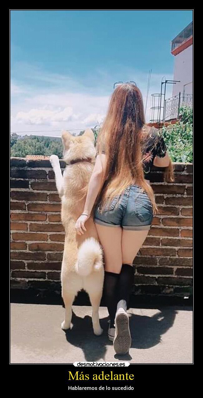 Más adelante - Hablaremos de lo sucedido