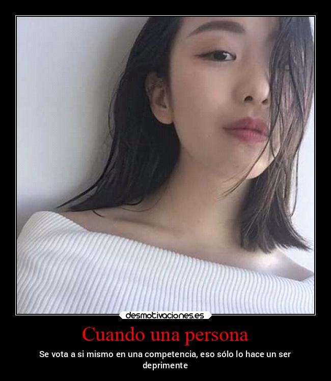 Cuando una persona - 
