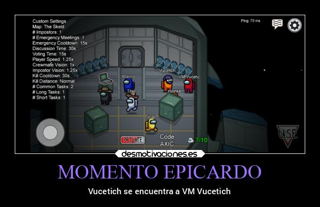 MOMENTO EPICARDO - Vucetich se encuentra a VM Vucetich