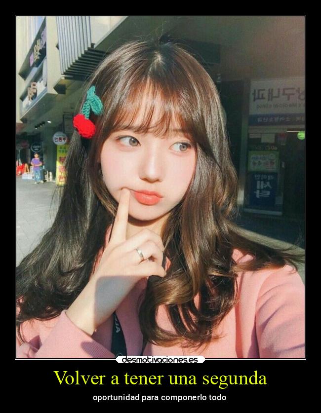 Volver a tener una segunda - oportunidad para componerlo todo