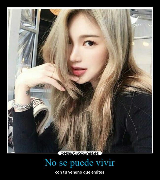 No se puede vivir - 