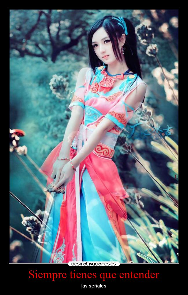 Siempre tienes que entender - las señales