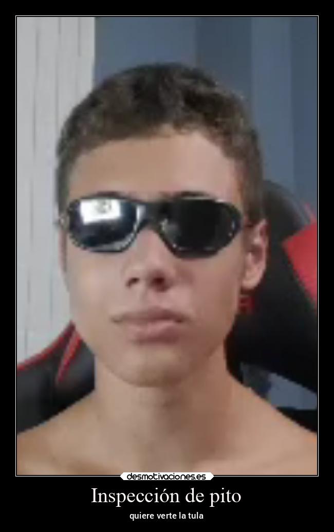 Inspección de pito - quiere verte la tula