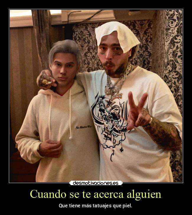 Cuando se te acerca alguien -