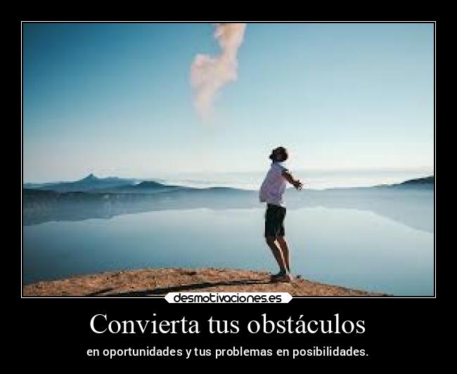 carteles obstaculos frases desmotivaciones