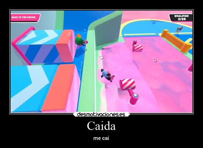 Caida - me cai