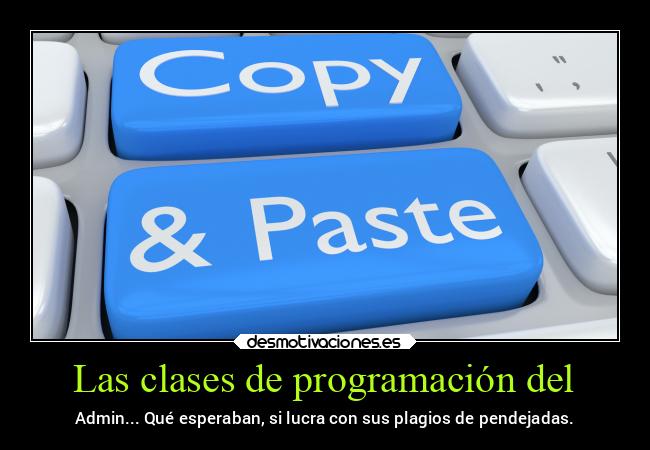 Las clases de programación del -
