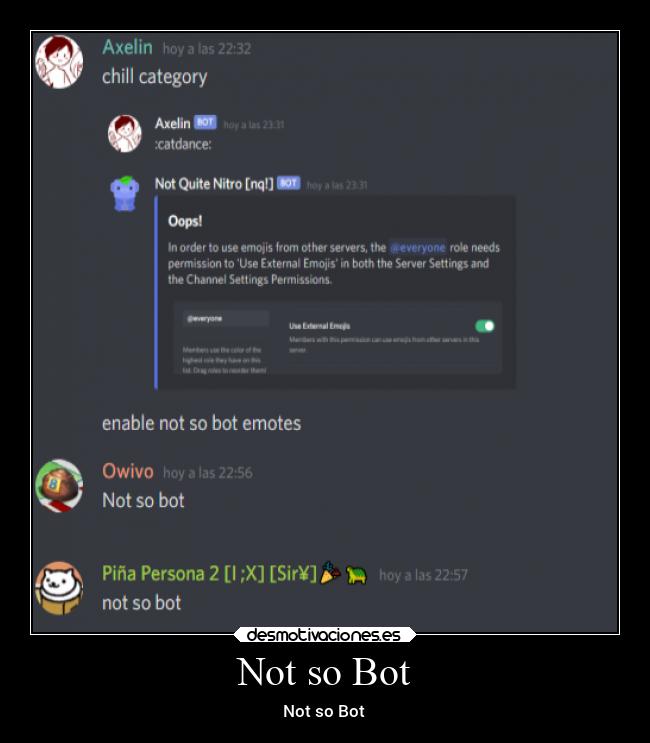 Not so Bot - 