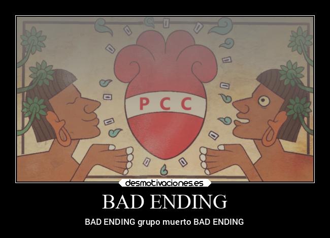 BAD ENDING - BAD ENDING grupo muerto BAD ENDING