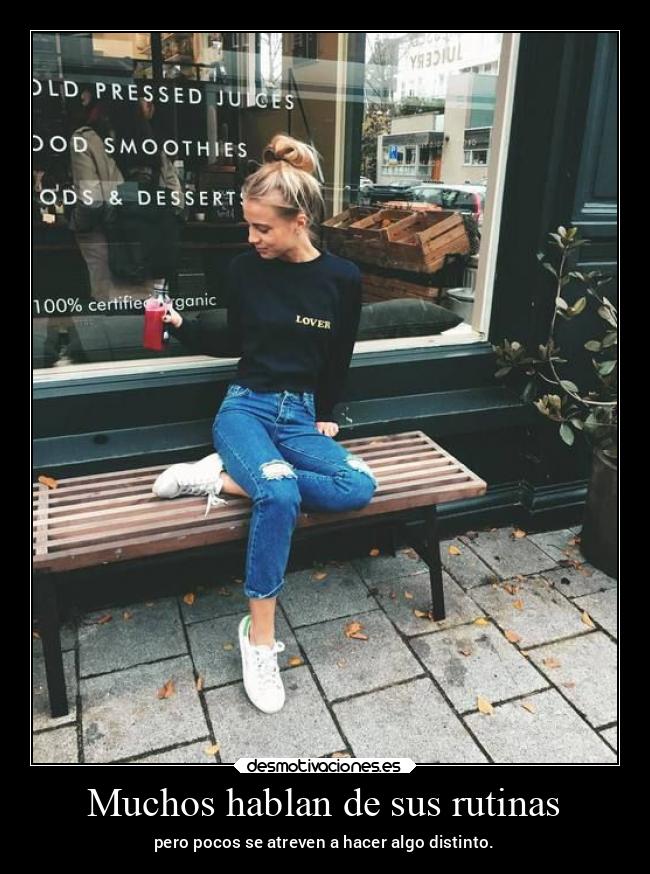 Muchos hablan de sus rutinas - 